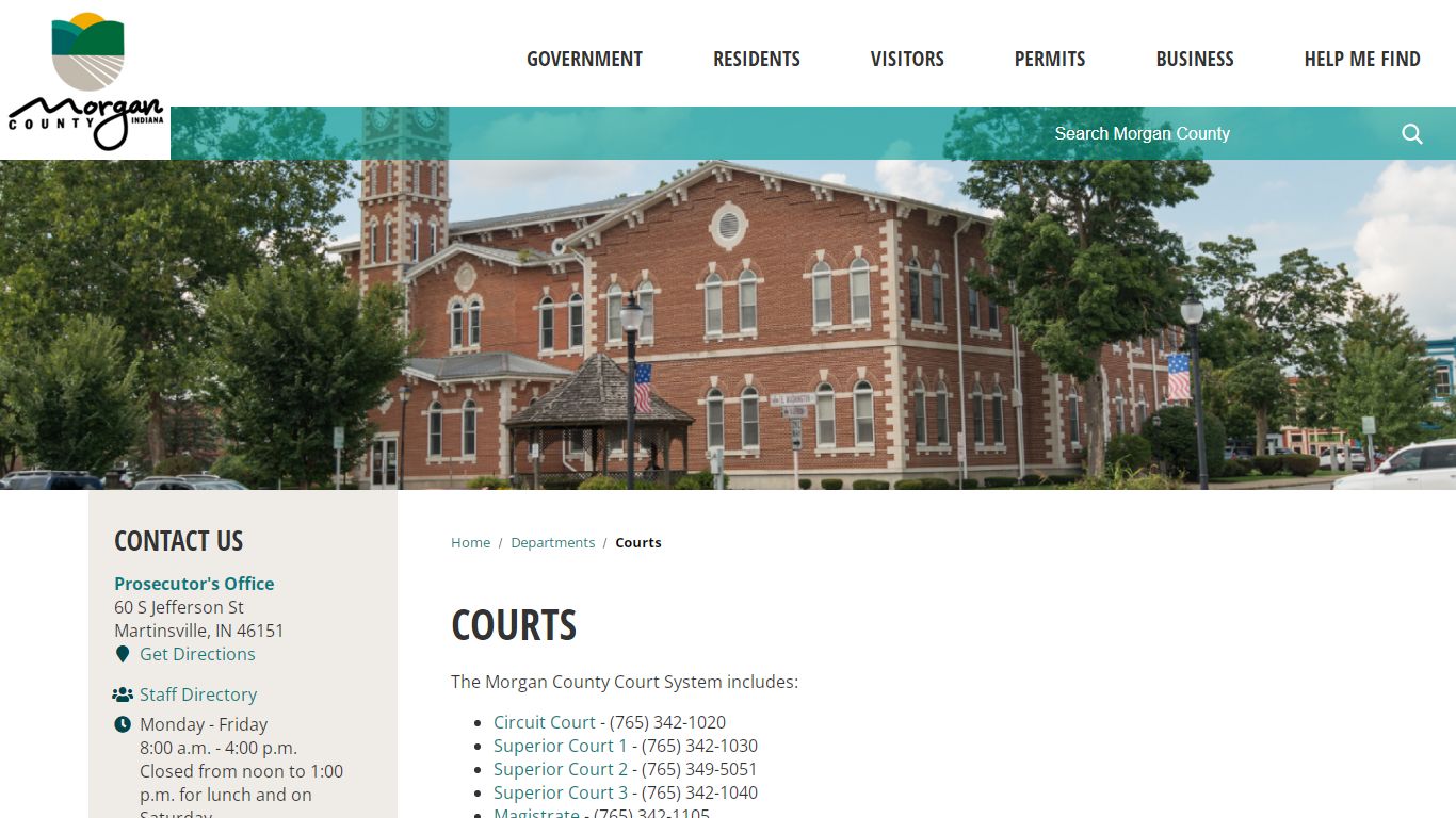 Courts / Morgan County, Indiana